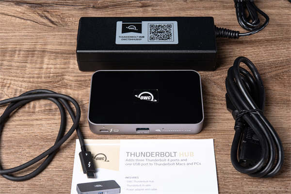 扩充神兵OWC Thunderbolt Hub开箱/Thunderbolt 4装置福音(3)