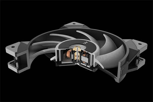 Thermaltake钢影TOUGHFAN 12 Turbo高风压风扇/2500 RPM高转速尬低噪音表现(6)
