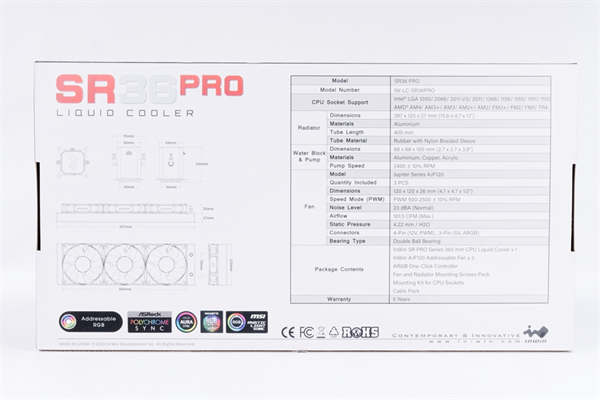 InWin SR36 PRO 360mm AIO开箱测试/一体式水冷的顶尖作品(2)