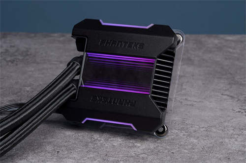 Phanteks Glacier One系列水冷散热器/7 代 ASETEK 性能保证，独家水管固定夹、无限镜灯效(12)