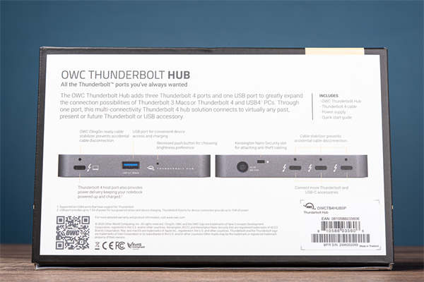 扩充神兵OWC Thunderbolt Hub开箱/Thunderbolt 4装置福音(2)