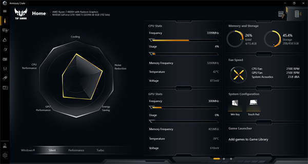 ASUS TUF Gaming A15 FA506IU电竞笔电开箱/A+N混血高性价比、军规用料硬派外型(39)