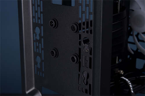 Phanteks Evolv Shift 2、Shift 2 Air ITX塔式机壳开箱/背部篓空加大散热、玻璃网(21)