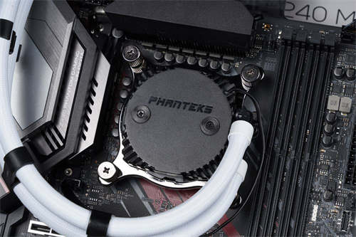 Phanteks Glacier One系列水冷散热器/7 代 ASETEK 性能保证，独家水管固定夹、无限镜灯效(22)
