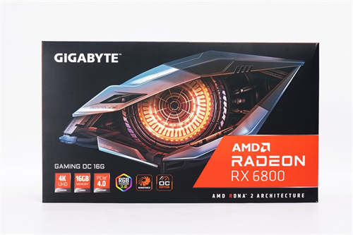 GIGABYTE Radeon RX 6800 GAMING OC 16G显示卡开箱/主流2K力压同级竞品(1)