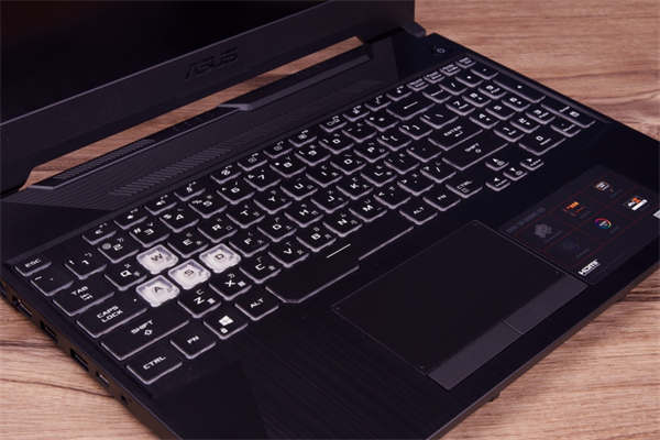 ASUS TUF Gaming A15 FA506IU电竞笔电开箱/A+N混血高性价比、军规用料硬派外型(18)