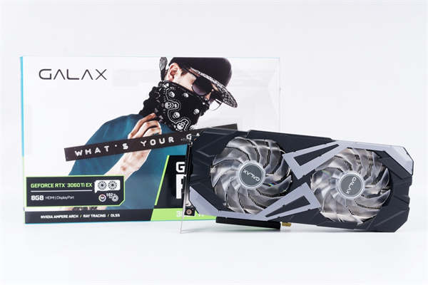 GALAX GeForce RTX 3060 Ti EX(1-Click OC)开箱测试