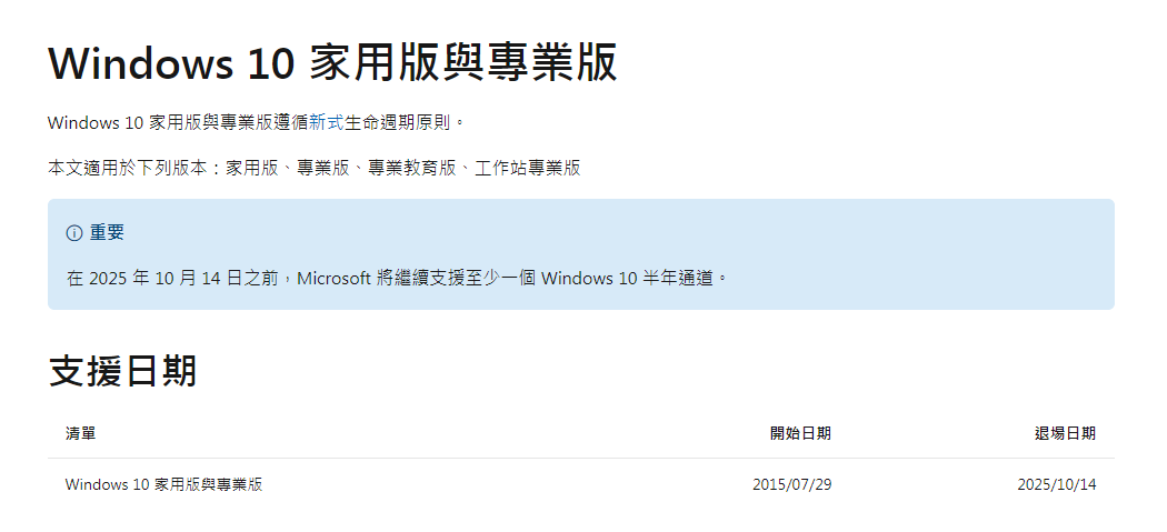 Windows 10还能撑多久？微软给答案了(1)