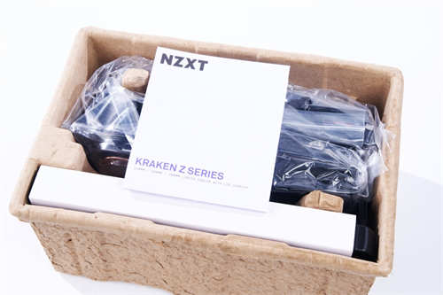 NZXT Kraken Z53一体式水冷开箱/2.36吋圆形全彩LCD萤幕、240mm规格适合小机壳(3)