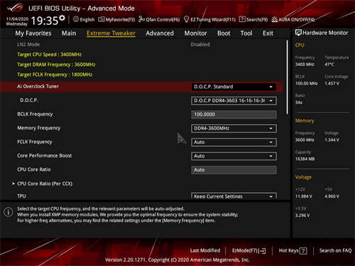 ASUS ROG Crosshair VIII Dark Hero主机板开箱测试/英雄再临 黑化无扇(29)