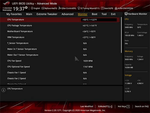 ASUS ROG Crosshair VIII Dark Hero主机板开箱测试/英雄再临 黑化无扇(36)