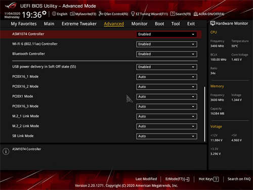 ASUS ROG Crosshair VIII Dark Hero主机板开箱测试/英雄再临 黑化无扇(34)