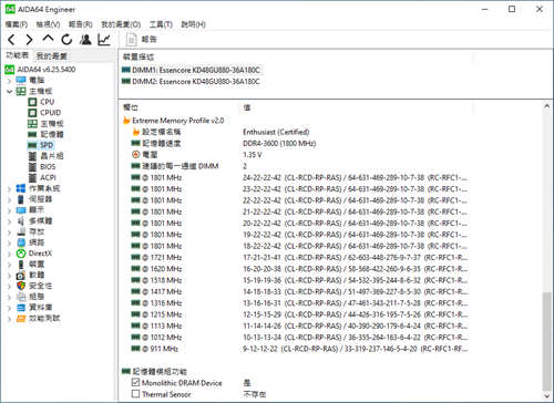 KLEVV BOLT XR DDR4 3600 8Gx2记忆体/纯铝金属沉稳散热片、Ryzen平台相容性测试通过(18)