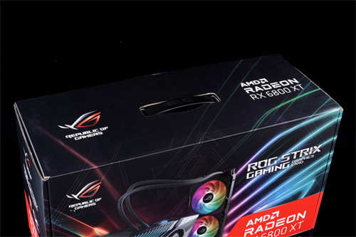 ASUS ROG STRIX LC RX 6800 XT O16G GAMING开箱测试/一张完整满足灯效、散热(2)
