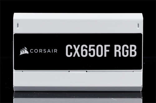CORSAIR CX650F RGB WHITE 80Plus铜牌电源开箱测试/白色入门款的电源首选(9)