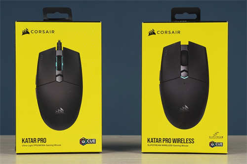 CORSAIR KATAR PRO、KATAR PRO Wireless滑鼠/入门款大更新，进军轻量级市场(1)