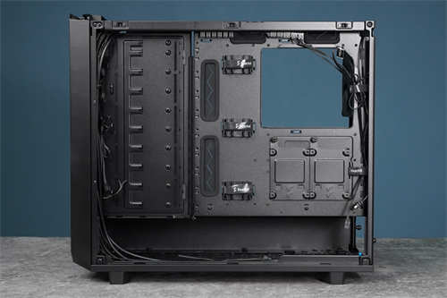 Fractal Design Meshify 2机箱/经典几何立体造型前面板、超大空间轻鬆组装(44)