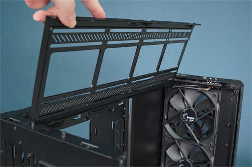 Fractal Design Meshify 2机箱/经典几何立体造型前面板、超大空间轻鬆组装(18)