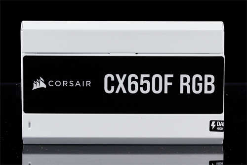 CORSAIR CX650F RGB WHITE 80Plus铜牌电源开箱测试/白色入门款的电源首选(8)