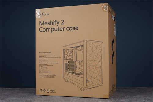 Fractal Design Meshify 2机箱/经典几何立体造型前面板、超大空间轻鬆组装(1)