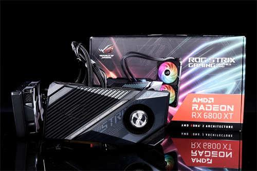 ASUS ROG STRIX LC RX 6800 XT O16G GAMING开箱测试/一张完整满足灯效、散热