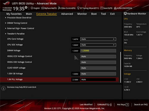 ASUS ROG Crosshair VIII Dark Hero主机板开箱测试/英雄再临 黑化无扇(30)