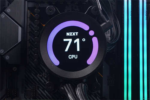 NZXT Kraken Z53一体式水冷开箱/2.36吋圆形全彩LCD萤幕、240mm规格适合小机壳(26)