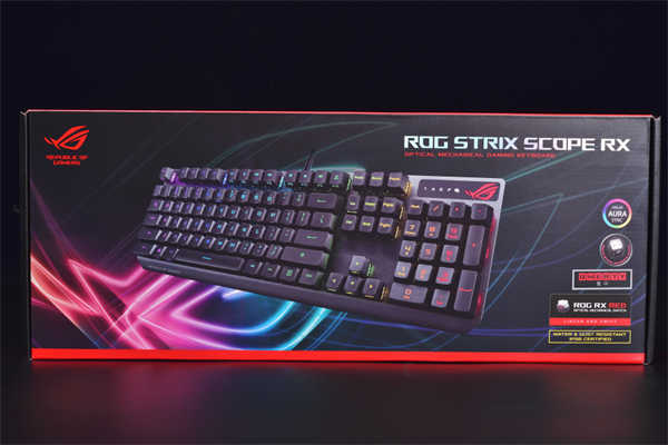 神来一键ASUS ROG Strix Scope RX机械式电竞键盘开箱/RX自有轴欲迎还拒(5)