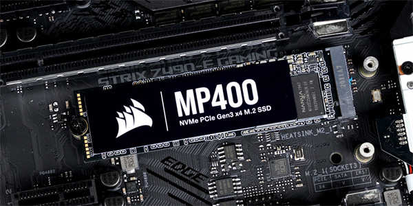 CORSAIR MP400 SSD/4TB大容量、8TB 极致扩充蓄势待发