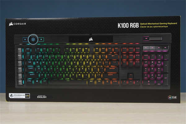 CORSAIR K100 RGB机械键盘/新增多功能转盘，战斗力再升级(1)