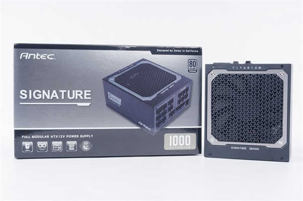 Antec Signature 1000W TITANIUM 80 PLUS钛金电源开箱/钛金等级的超高转换效率标