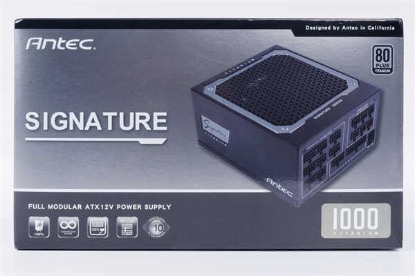 Antec Signature 1000W TITANIUM 80 PLUS钛金电源开箱/钛金等级的超高转换效率标(1)