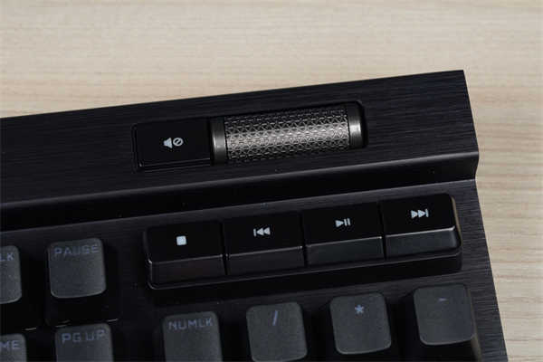 CORSAIR K100 RGB机械键盘/新增多功能转盘，战斗力再升级(7)