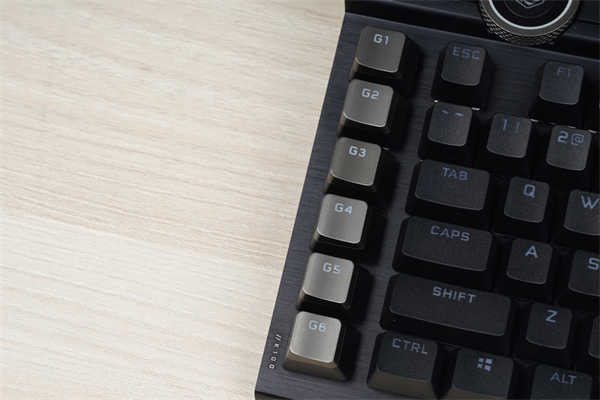 CORSAIR K100 RGB机械键盘/新增多功能转盘，战斗力再升级(22)