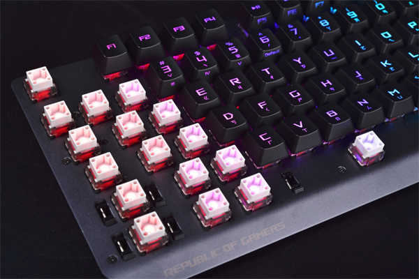 神来一键ASUS ROG Strix Scope RX机械式电竞键盘开箱/RX自有轴欲迎还拒(17)