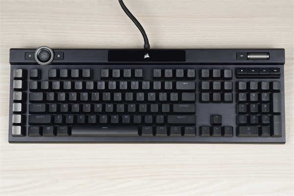CORSAIR K100 RGB机械键盘/新增多功能转盘，战斗力再升级(19)