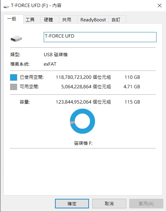 十铨 T-FORCE SPARK USB3.2 Gen1 128GB RGB随身碟/创新剩余容量灯效即时显示设计(22)