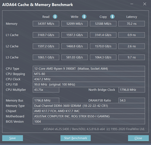 ROG STRIX B550-I Gaming ITX主机板测试报告/前置Type-C扩充、8 + 2相供电(46)