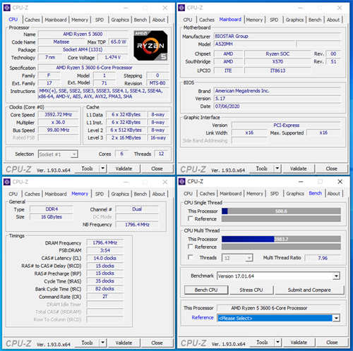映泰 Biostar A520MH V6.0开箱测试/规格俱全、装机家用办公的AMD主机板好选择(47)