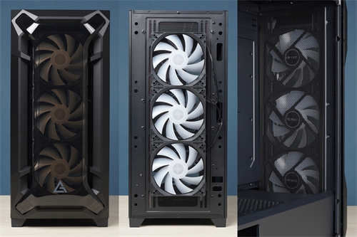 Antec DF600 FLUX机箱/全新 F-LUX风流架构、预装5风扇，散热超Carry(9)