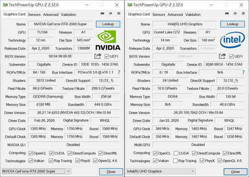 GIGABYTE AORUS 17X YB专业电竞笔电开箱测试/i9-10980HK、RTX 2080 SUPER、双330W变压器供电(42)