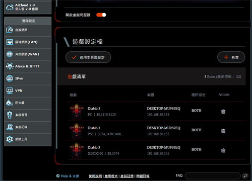 Wi-Fi 6 高阶主流 ASUS RT-AX86U无线路由器开箱 / 双频 AX5700,2.5GbE,手游加速(44)
