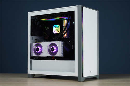 CORSAIR iCUE H100i ELITE CAPELLIX一体式水冷散热器/性能表现依旧，全新设计外型更亮(32)