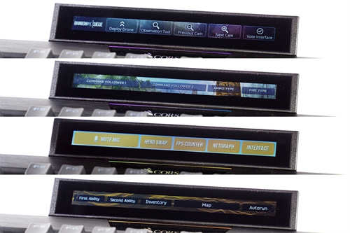 CORSAIR iCUE NEXUS外接式触控萤幕/彩色触控萤幕、256种配置任君挑选(20)