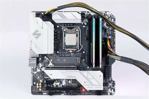 ASRock B460M Steel Legend主机板开箱测试/ 钢铁传奇、中阶定位、规格完整又齐全