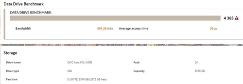 OWC Aura P12 4.0TB M.2 NVMe SSD开箱/创意不速限 容量存梦想(14)