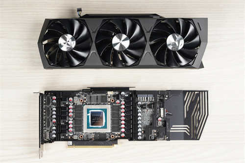 ZOTAC GAMING GeForce RTX 3080 Trinity/HoloBlack全息极光设计语彙(13)