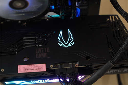 ZOTAC GAMING GeForce RTX 3080 Trinity/HoloBlack全息极光设计语彙(9)