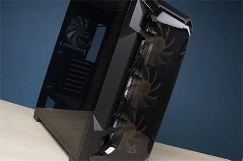 Antec DF600 FLUX机箱/全新 F-LUX风流架构、预装5风扇，散热超Carry(5)
