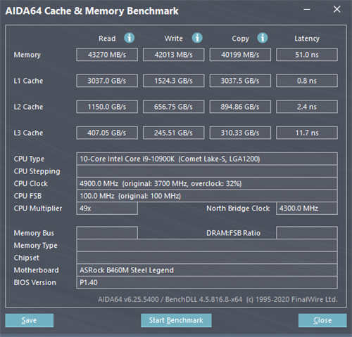 ASRock B460M Steel Legend主机板开箱测试/ 钢铁传奇、中阶定位、规格完整又齐全(61)